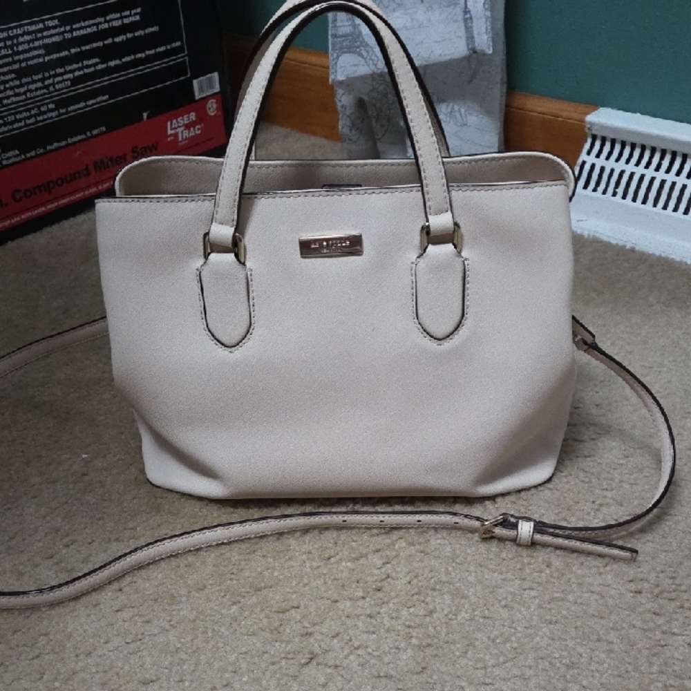 Kate Spade Cream Satchel Bag